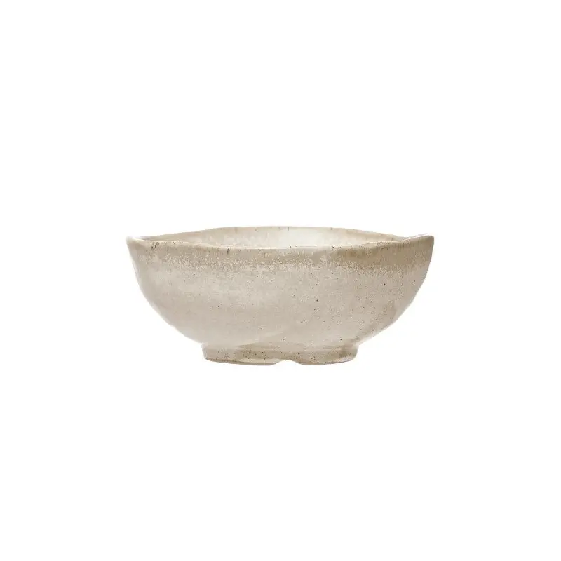 Stoneware Irregular Edge Bowl