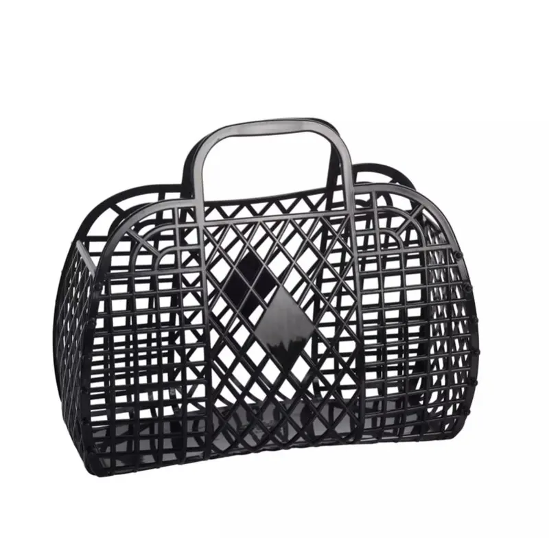 Sunjellies - Small Retro Basket - Black