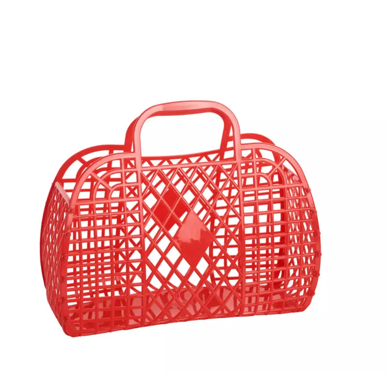 Sunjellies - Small Retro Basket - Red
