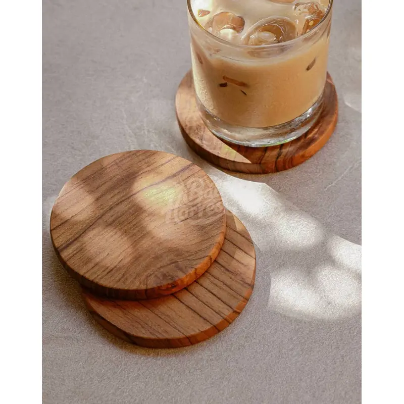 Teak Wooden Coasters