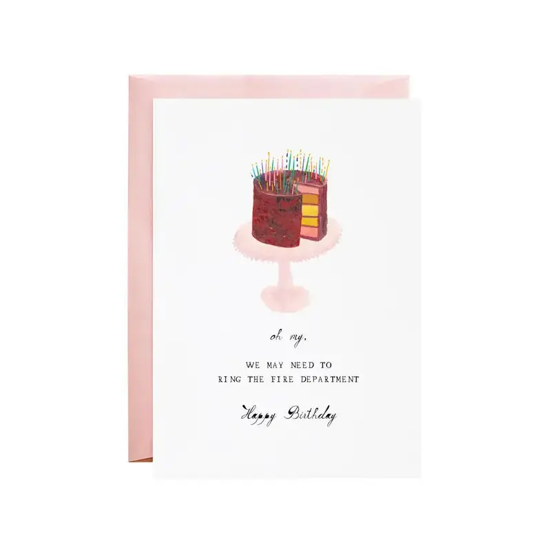 Ring the Fire Department Greeting Card