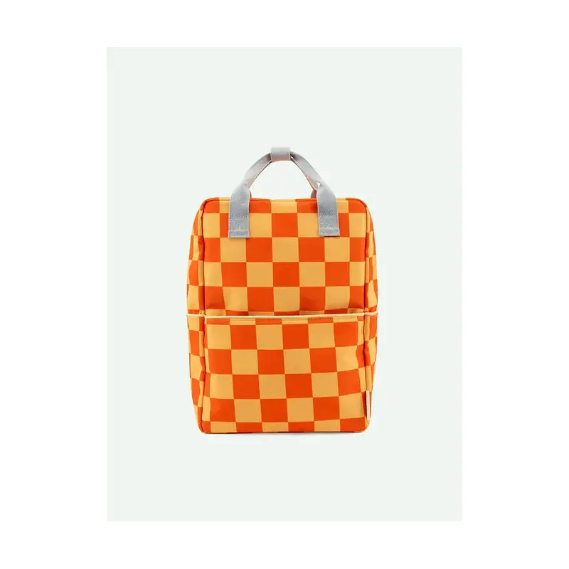 Sticky Lemon - Large Backpack - Checkerboard - Pear Jam