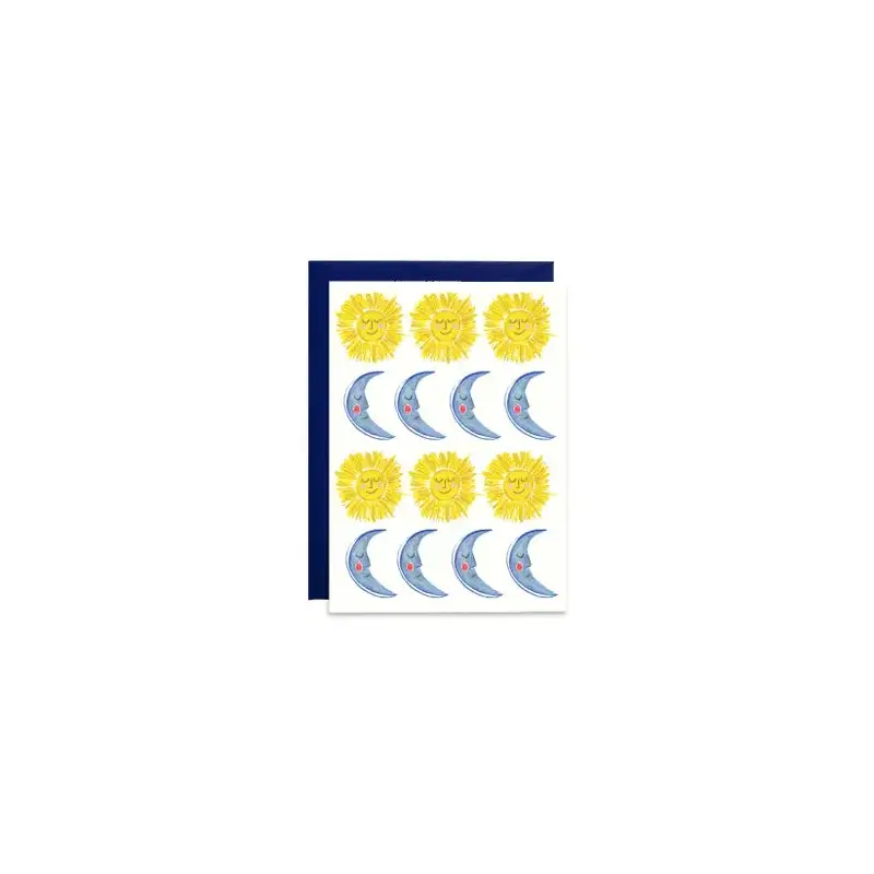 Sun + Moon - Petite Card