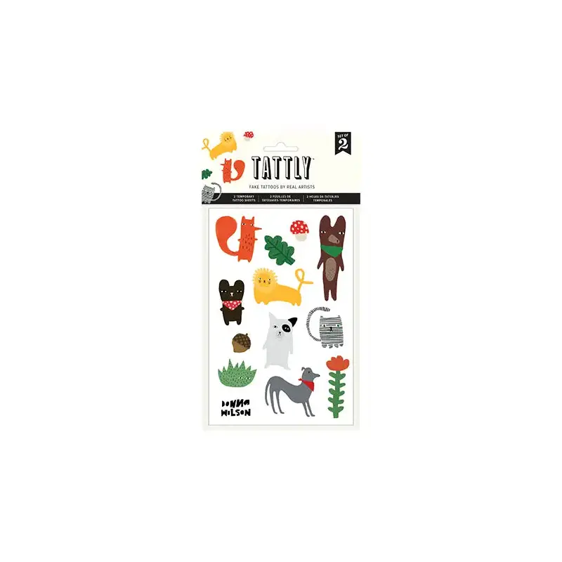 Tattly - Creature Crew Tattoo Sheet