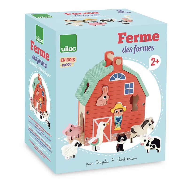Vilac - Shape Sorter - My Nice Farm