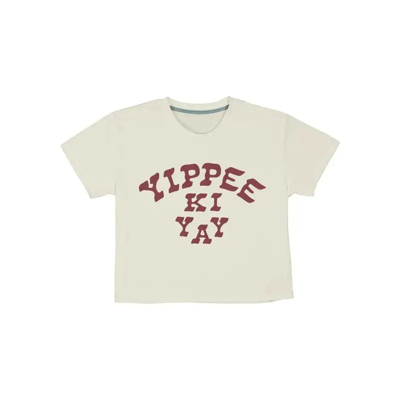 Women's Yippie Ki Yay Crop Tee