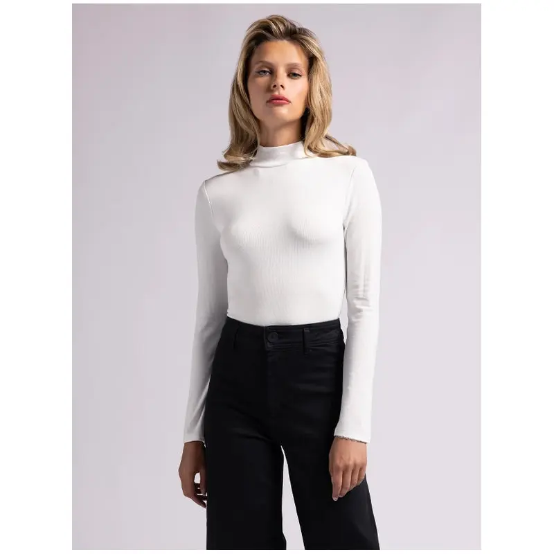 The Monroe Top - Pale Grey