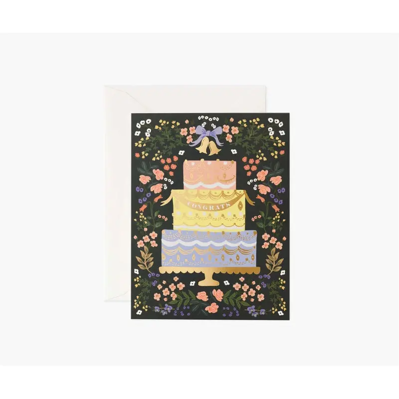 Rifle Paper Co. - Woodland Wedding Cake Card
