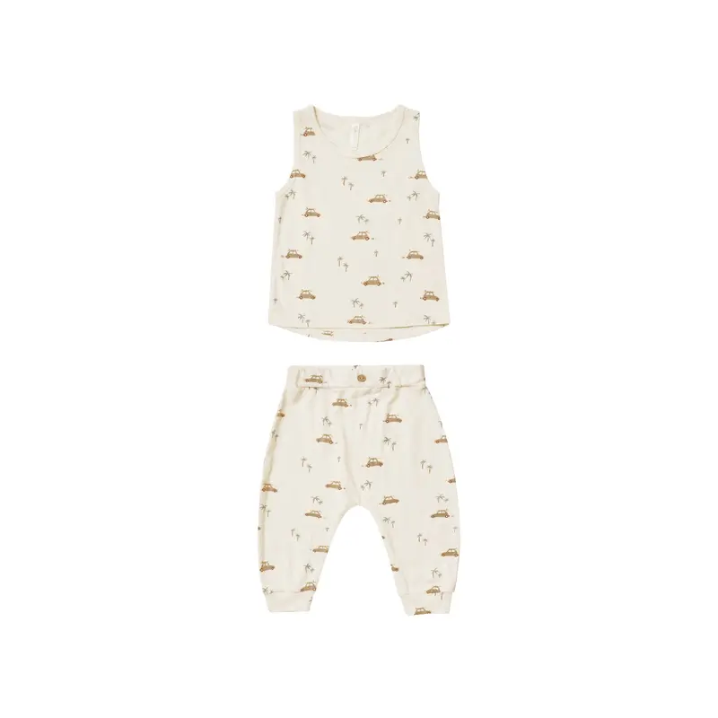 Rylee + Cru - Tank + Slouch Pant Set - Surf Buggy