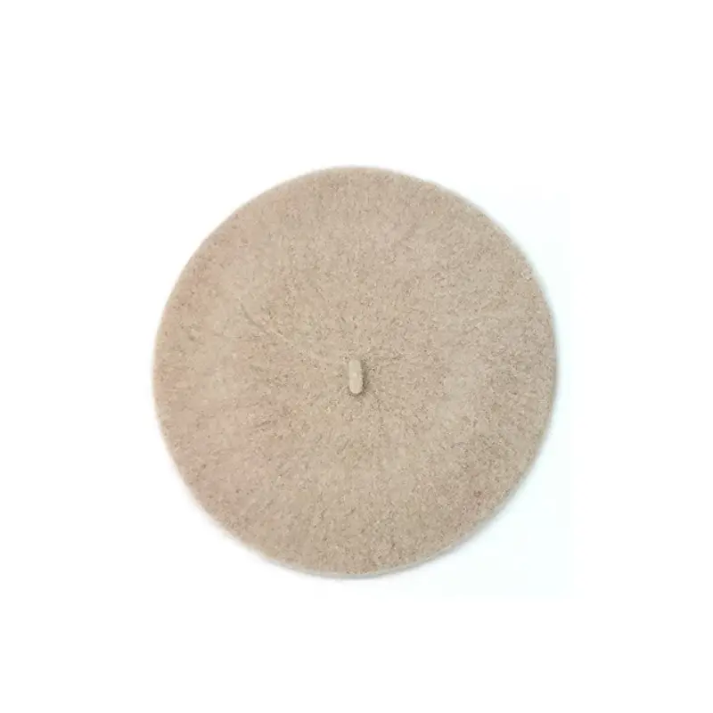 Solid Wool Beret - Latte