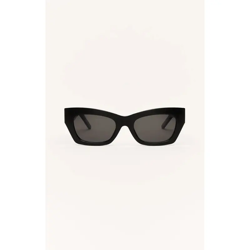 Sunkissed Polarized Sunglasses - Polished Black Gray