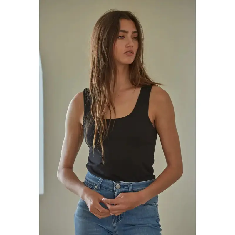The Astrid Tank - Black
