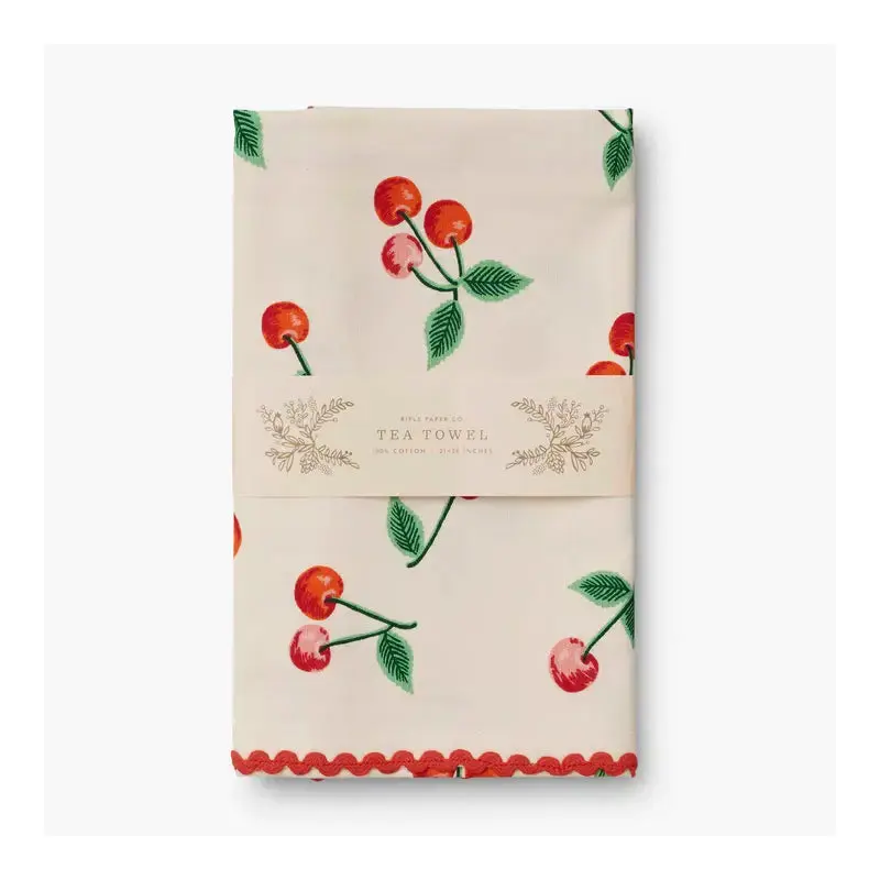 Rifle Paper Co. - Tea Towel - Cherries