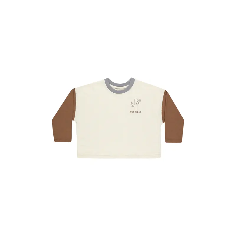 Rylee + Cru - Camden Long Sleeve Tee - Color Block