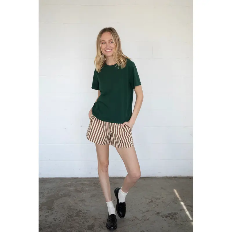 The Jules Top - Deep Green