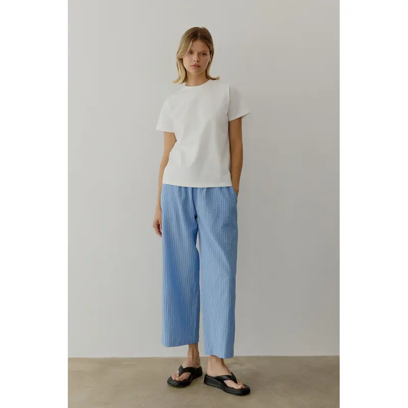 The Lanie Long Top - White