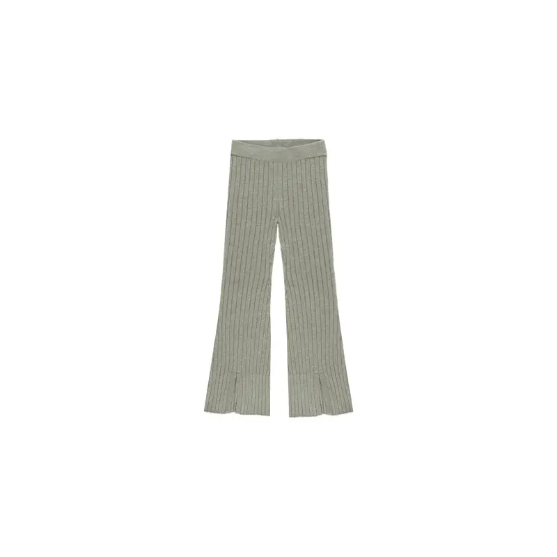 Rylee + Cru - Flare Knit Pant - Laurel