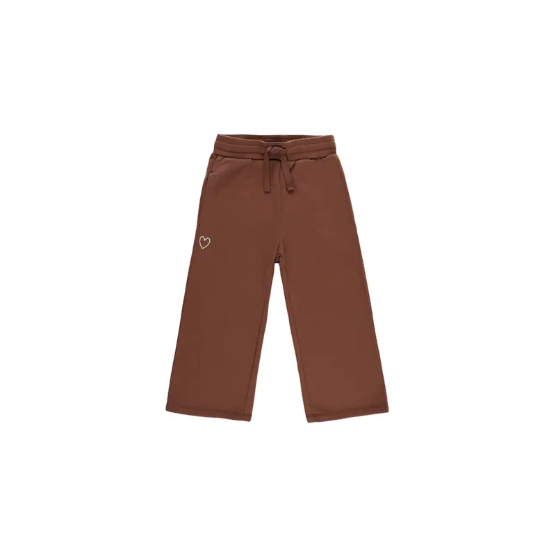 Rylee + Cru - Wide Leg Sweatpant - Brick