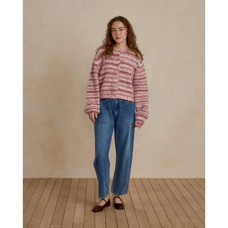 Rylee + Cru - Women's Cheyenne Cardigan - Pink Multi Stripe