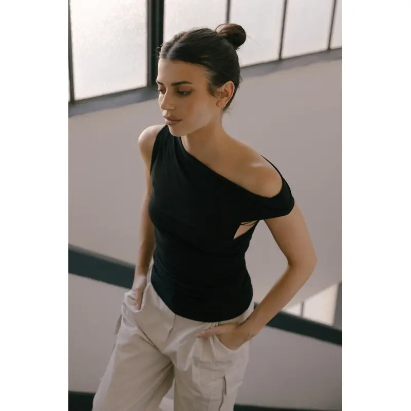 The Emilia Top - Black