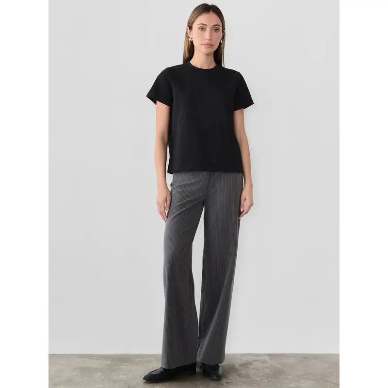 The Lanie Long Top - Black