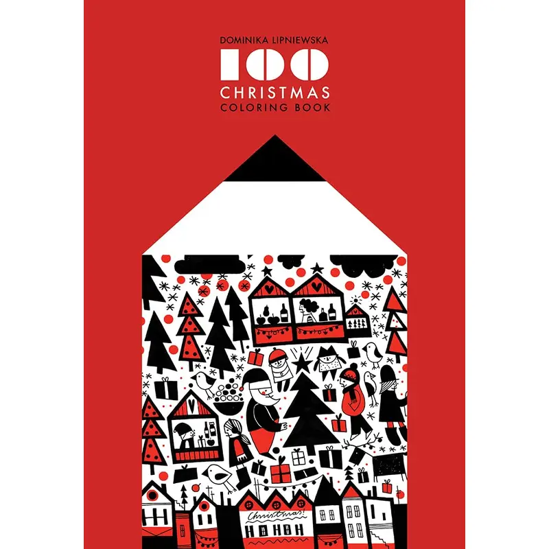 100 Christmas Coloring Book - Dominika Lipniewska