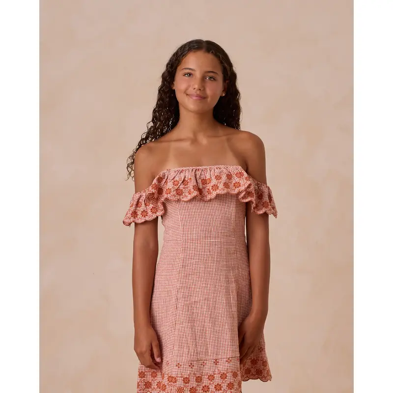 Rylee + Cru - Bianca Mini Dress - Poppy Gingham - Tween