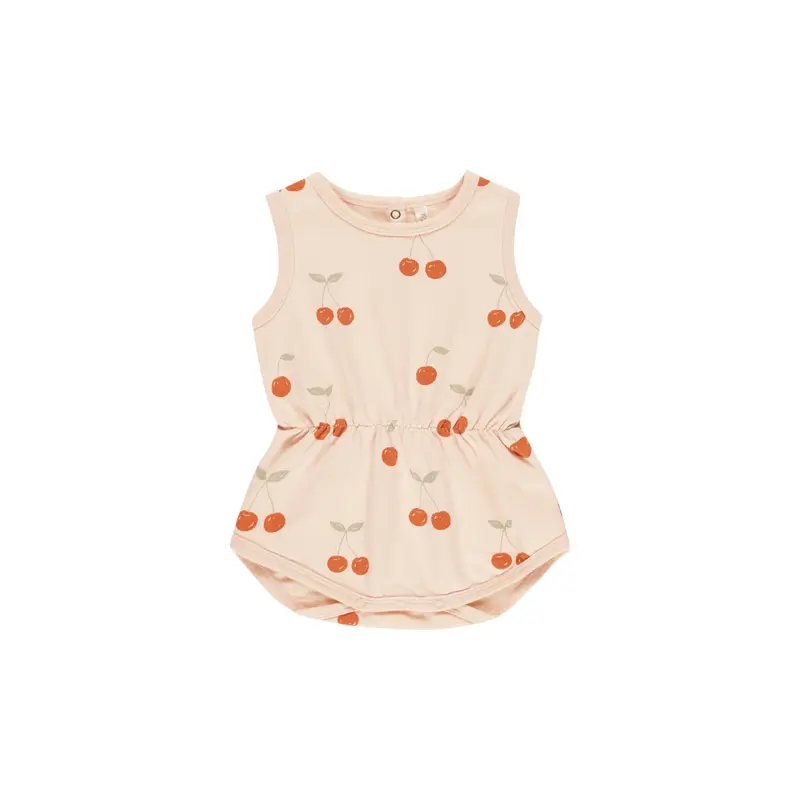 Rylee + Cru - Cinch Playsuit - Cherries