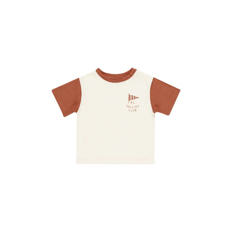 Rylee + Cru - Contrast Short Sleeve Tee - Sailing Club
