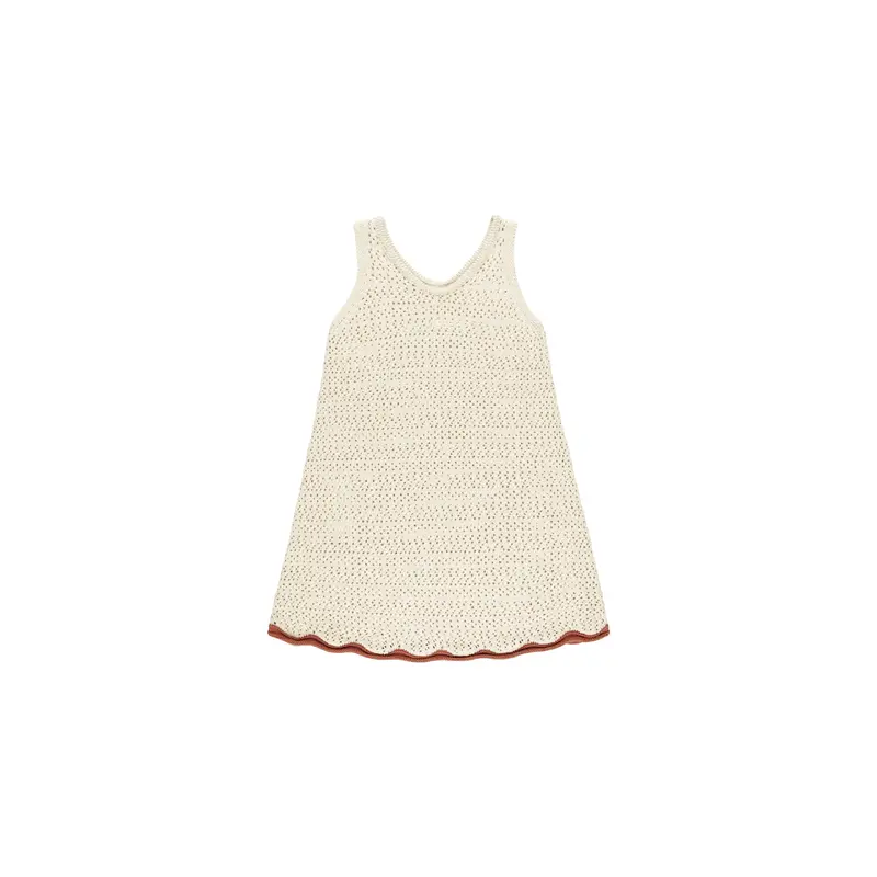 Rylee + Cru - Crochet Tank Mini Dress - Natural