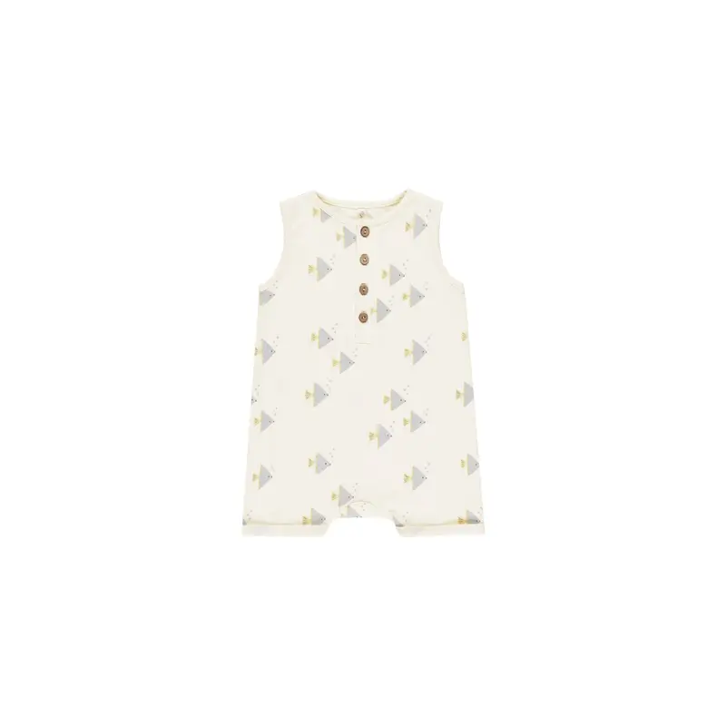 Rylee + Cru - Davis Romper - Angel Fish