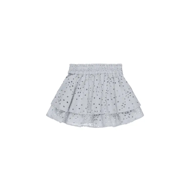 Rylee + Cru - Rose Mini Skirt - Light Blue