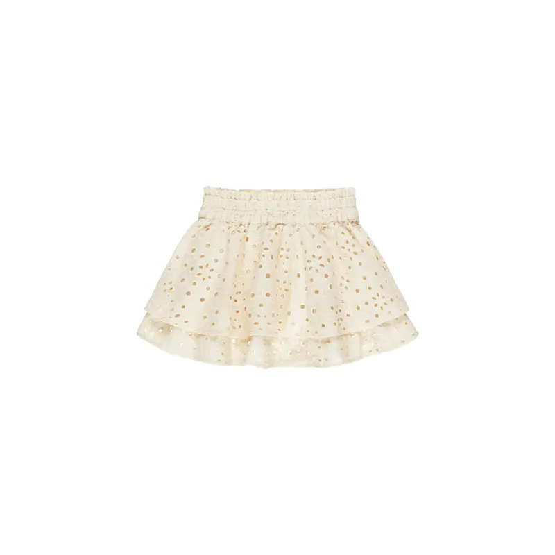 Rylee + Cru - Rose Mini Skirt - Natural