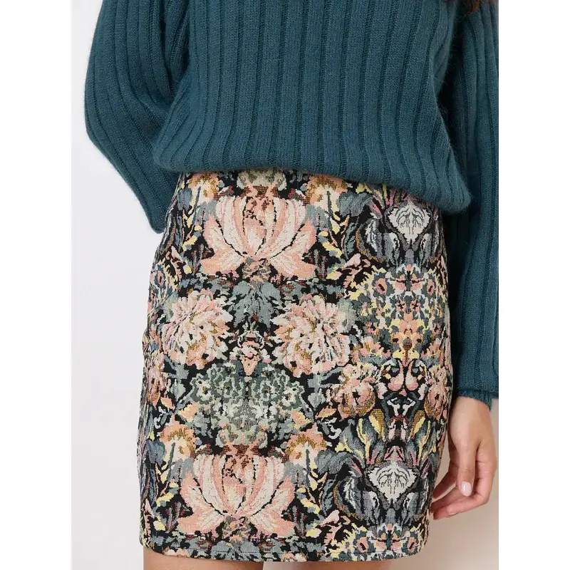 Short Jacquard Skirt - Tokyo