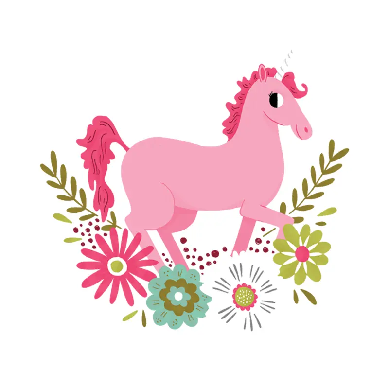 Tattly - Unicorn Tattoo Pair