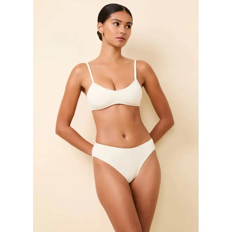 The Eva Cloud Terry Bikini Bottom - Brule