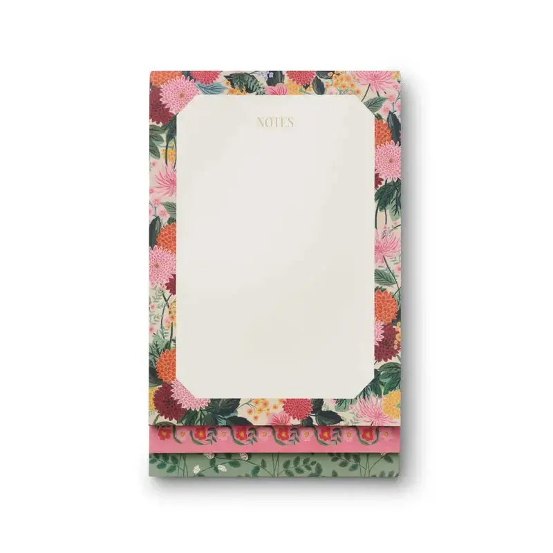 Rifle Paper Co. - Tiered Notepad - Dahlia