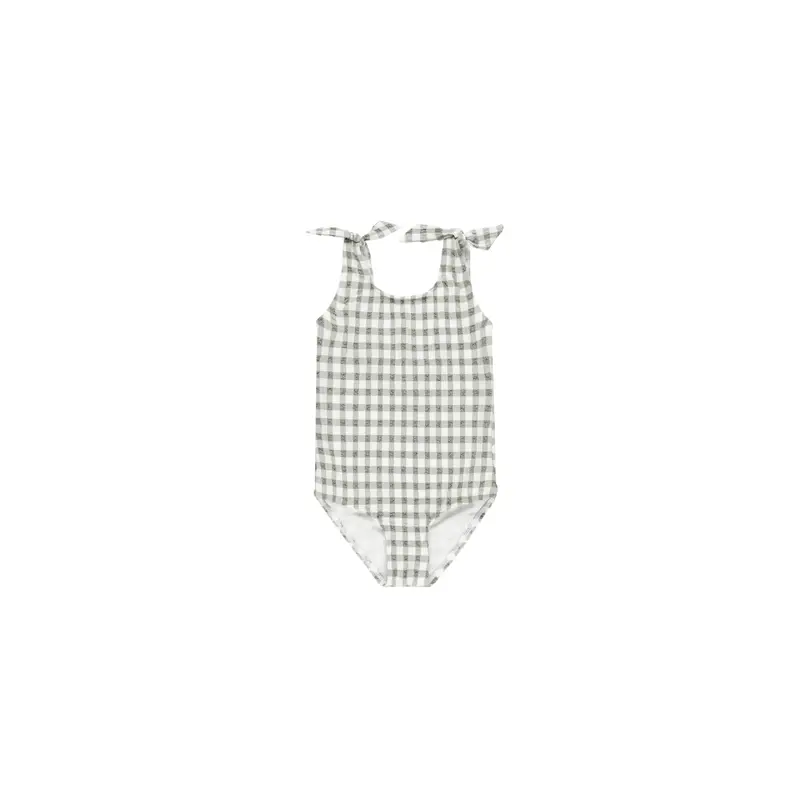 Rylee + Cru - Millie One-Piece - Eucalyptus Check
