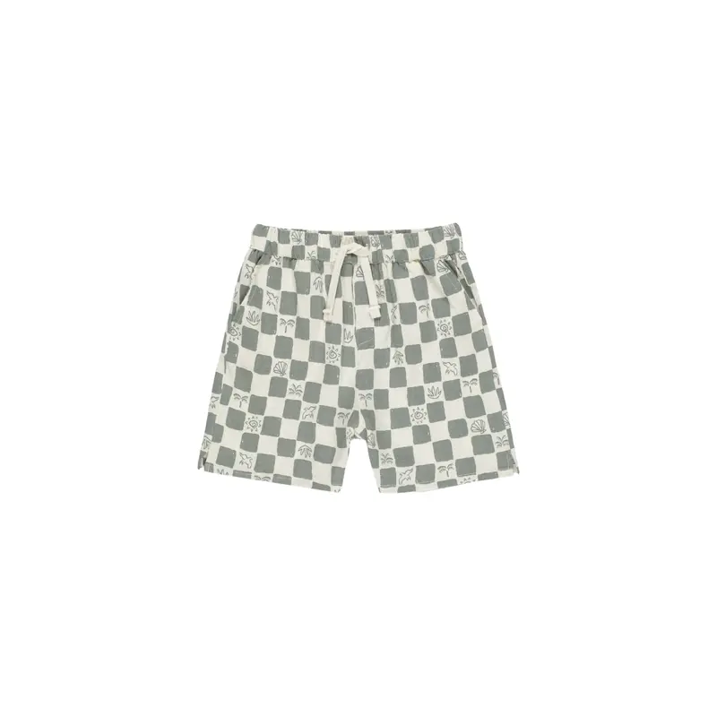 Rylee + Cru - Perry Short - Coastal Check