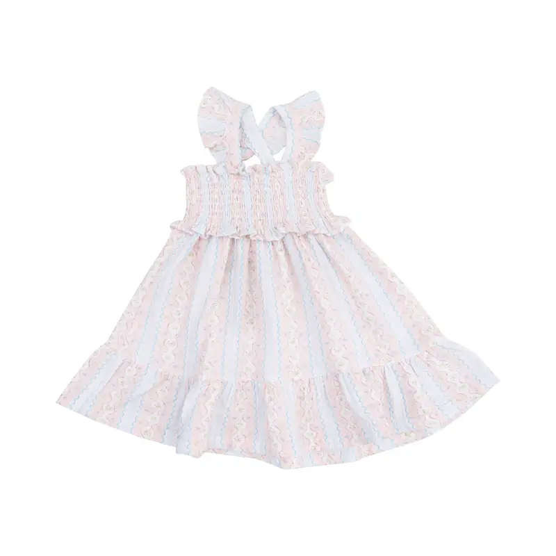 Smocked Ruffle Sundress - Floral