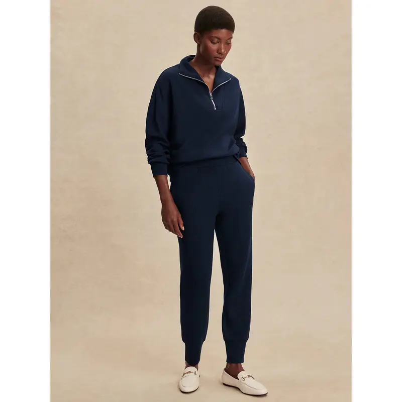 Varley - Slim Cuff Pant - Navy - 27.5"